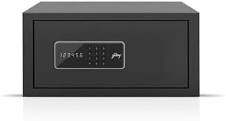 Godrej Security Solutions Godrej Nx Pro Digital (25L) Ebony Home Locker, Brown