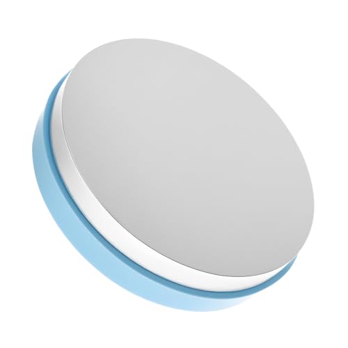 QWORK® Bloque de trabajo, 7.6 cm yunque de trabajo metal con base de goma, para trabajos en metal y manualidades