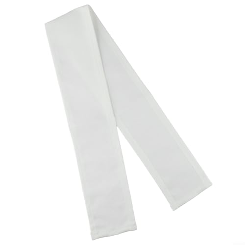 Cubierta antipolvo para radiador, fijación magnética, tela de lino de algodón transpirable, escudo protector para decoración del hogar, color blanco, 40-200 cm de largo, 10 cm de ancho, diseño