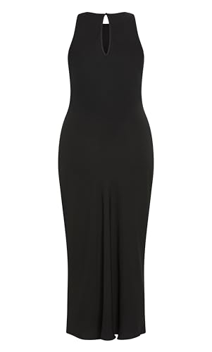 Image of City Chic Plus Size Dress, Halter Slip Dress