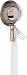 Winco ICD-6 No.6 Ice Cream Disher with Plastic Handle, White