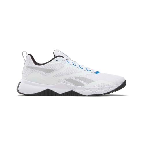 Reebok Nfx Trainer, Zapatillas Hombre, White Black Optimum Blue, 42.5 EU