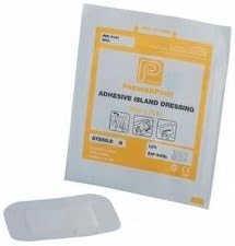 PremierPore Adhesive Absorbent Island Dressing, Pack of 50, 10 x 10 cm