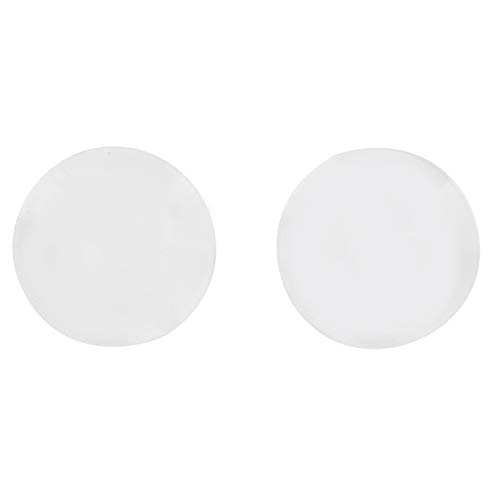 2 Pièces de Remplacement de Lentille de Loupe en Acrylique de 50 Mm de Diamètre, Puissance de Grossissement Standard, Installation Facile pour la Lecture des...