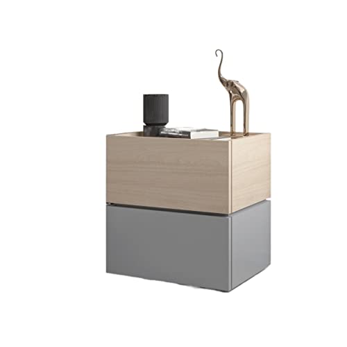 Side Table Side Table Nightstands Home Creative Square Cabinet Bedroom Combination Storage Cabinet Corner Cabinet Bedside Table Living Room TV Side Cabinet Nightstand Side Table (Color : Combo 2)