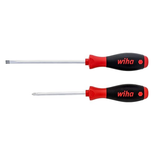 Wiha 30279 2 Piece SoftFinish Slotted and Phillips Screwdriver Set by Wiha - Used condition - Image 2