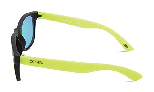 Skechers Boys' SEA9081 Square Sunglasses3