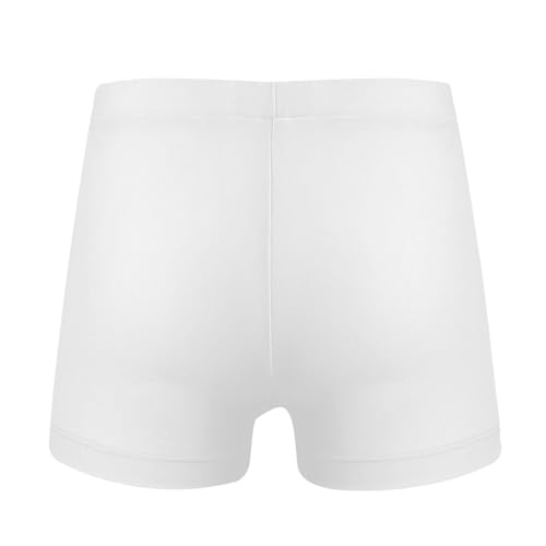 Catálogo para Comprar On-line Ropa de Running para Niño Top 10. 44 CHICTRY Pantalones Cortos para Niños Pantalones de Gimnasia Rística Pantalón Deportivo Leggings Deporte Fitness Running 5-14 años Blanco 5-6 años