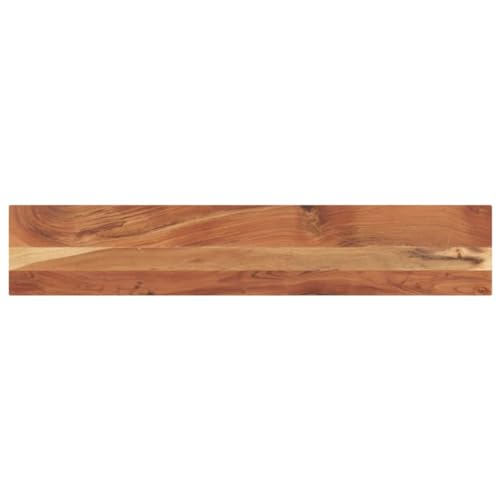 vidaXL Tischplatte, Holzplatte Rechteckig, Massivholzplatte für Bartisch Beistelltisch Esstisch, Ersatztischplatte, 160x40x2,5cm Akazienholz