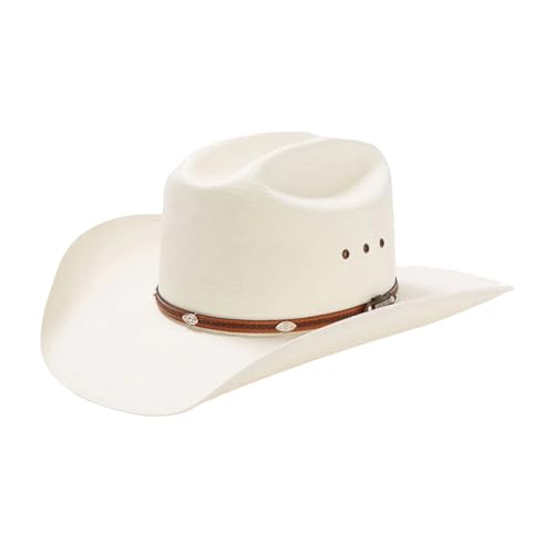 Stetson Men's Alamo Hat, Natural, 7 3/4