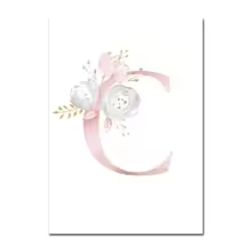 Impression sur toile fleurs aquarelle rose | Décoration murale élégante maison