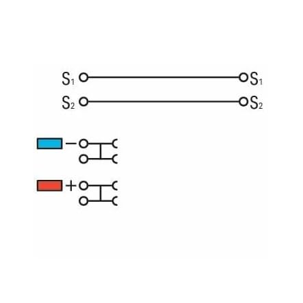Vanky Industry 2pcs WAGO 2000-5311 3-Conductor Sensor Terminal Block 7 mm Wide Gray ?New