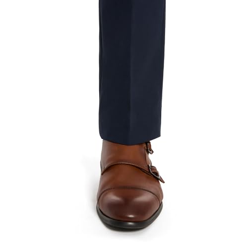 Michael Kors Men’s Newbury Classic Fit Dress Pants | Stretch Fabric Chino Pant | Kahki Pant for Business & Casual Wear3