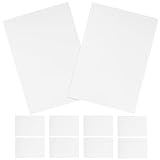 FOMIYES Tablero de Espuma Blanco 10 Hojas A4 para Bricolaje y Manualidades, Material Cómodo y Fácil de Cortar para y Adultos