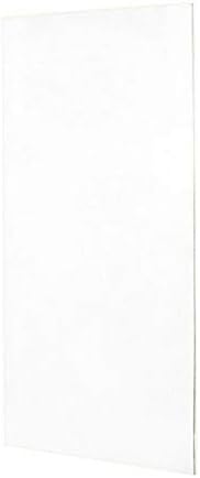 Swanstone SS-3696-1-010 Solid Surface Glue-Up 1-Piece Shower Wall Panel, 0.25-in L X 36-in H X 96-in H, White