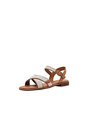 ESPRIT Moda, Sandalia Mujer, Caramel 2, 42 EU