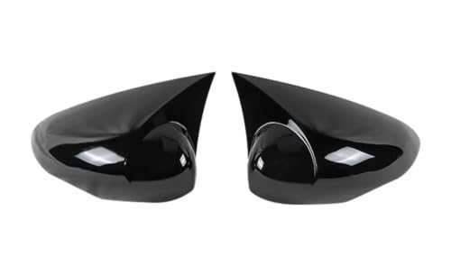 Coques de rétroviseurs Fiesta Mk7 look urbain élégant noir laqué brillant