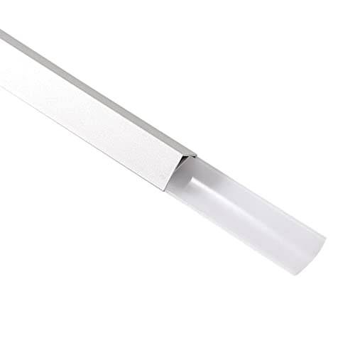 Allmeter 10Pack 3.3Ft/1M V Shape Led Strip Diffuser Aluminum Channel With White Cover End Caps And Mounting Clips,Aluminum Led Channel Profile For For Width 10Mm Led Strip Light Installations #TOP6