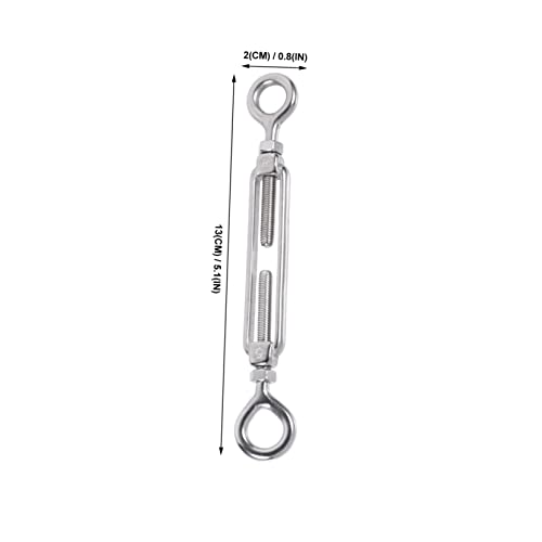LIFKOME Tensor para Cable de Acero con Ojal de Acero Inoxidable miniatura 5