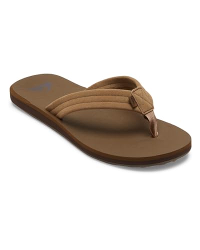 Quiksilver Herren Carver Suede Core Sandale, Tan 1, 42 EU