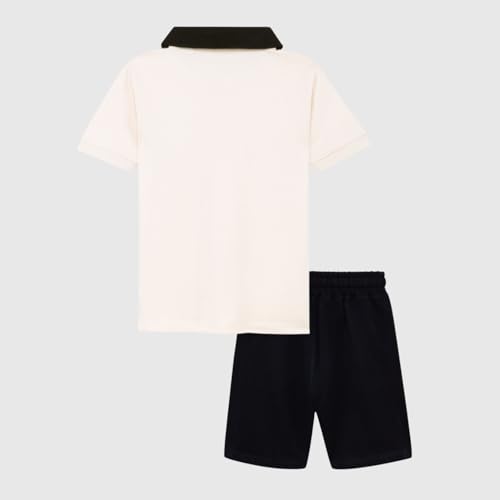 Image of Nap Chief Kids Mickey Mouse Printed Cotton Co-ord Set | Printed T-Shirt & Shorts for Boys & Girls