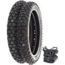 Shinko SR244 Dual Sport Tire Set - Compatible with Honda CR250/450/500R XR250/400/600/650R - Tires Tubes & Rim Strips