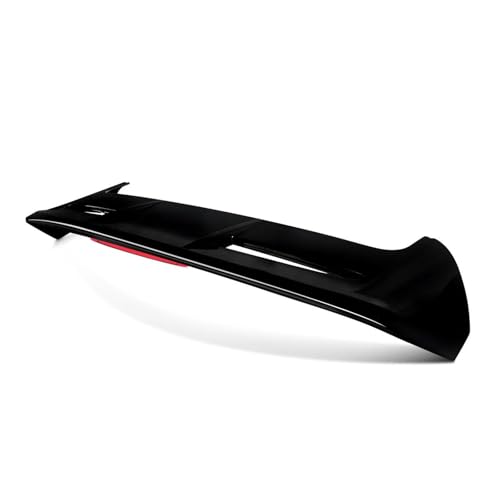 Aileron arrière pour Ford Fiesta avec feux LED intégrés look noir brillant