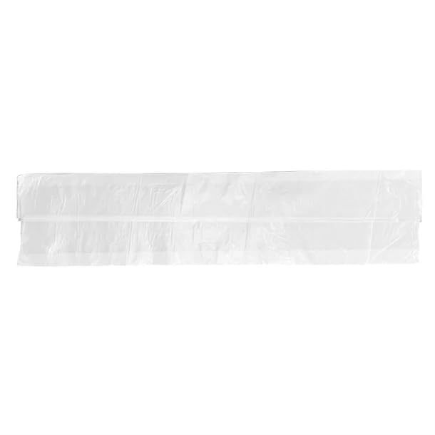 Jantex Robuste Müllbeutel, transparent, 120 l, 100 Stück