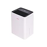 Corberó – Deshumidificador | CDG10 | Capacidad 10 L/Día | Depósito 2,9 L | Drenaje Continuo | Apagado Automático | Refrigerante Ecológico R290 | Silencioso | Color Blanco