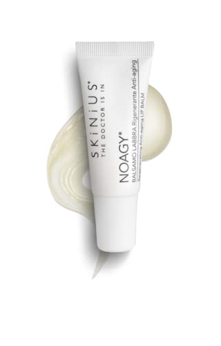 Skinius NOAGY Balsamo Labbra Nutriente - Aiuta ad Attenuare le Micro Rughe del Contorno Labbra - Rigenerante Anti-aging 5ml
