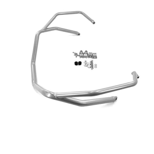 �o�C�N�p �G���W���K�[�h �ɓK������XADV750 2025 �I�[�g�o�C�������H�G���W���K�[�h�N���b�V���o�[�t���[���o���p�[�t�F�A�����O�v���e�N�^�[�o�[(Upper(Silver))