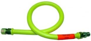 DORMONT - 1650NPFS36 COATED GAS CONNECTOR;1/2 MPT X 36