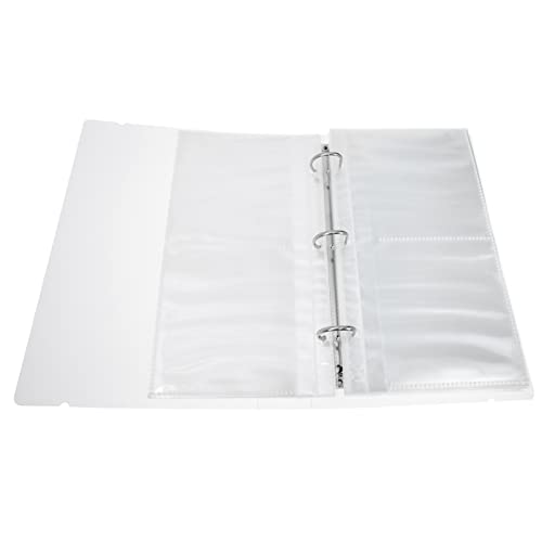 Happyyami 1 Set Art Portfolio Storage Book Pages for Drawing and Photo Collection Document Organizer for Artwork Photos and Collectibles present for Family and Friends