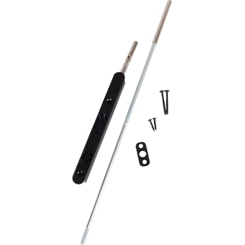 Extended Flip-Lever Flush Bolt, 18 Inches, Matte Black by Stone Harbor Hardware Cover