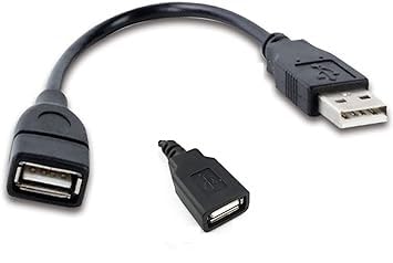 CARE CASE USB 2.0 Extension Cable Lead A Male to A Female 18cm Short Adapter Power Cord USB Connection line Black (B0D7THZL7B) Amazon Price History, Amazon Price Tracker