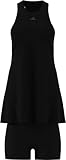 adidas Women’s Club Tennis Climacool Dress, Black/Black, S