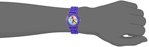 DISNEY Princess Watch for Girls – Kids Princess Watch with Plastic Case & Purple Silicone Strap – Perfect Toddler Watches for Girls Age 4-7 – Fun & Stylish Toys Kids2