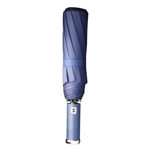 Paraguas con luz LED, linterna LED, paraguas plegable, paraguas invertido, resistente al viento, 10 varillas resistentes al viento, paraguas con mango de linterna ajustable, paraguas de viaje