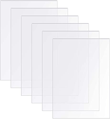 Transparent Clear Acrylic Sheets Acrylic Perspex Plastic Sheet 900mm x 600mm, 2mm Thick Square Acrylic Panel for Picture Frame Glass Replacement Signs