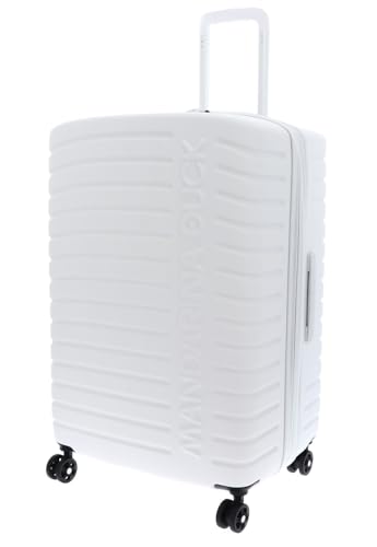 Valise à roulettes Medium Mandarina Duck Flyduck bagage de voyage blanc durable