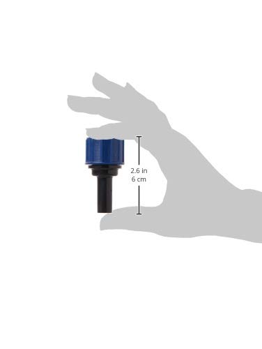 Raindrip R325C 3/4-Inch Hose Thread Swivel To 1/4-Inch Tubing Adaptor, Black, Blue #TOP6