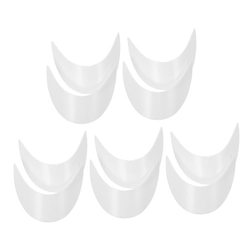 BESPORTBLE 10pcs Baseball Cap Visor Hat Brim Liners Hat Shaper Inserts Boys and Girls White