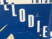 オリジナル 山下達郎x 鈴木英人1983年『MELODIES』店頭用告知ポスター オリジナル 山下達郎x 鈴木英人1983年『MELODIES』店頭用告知