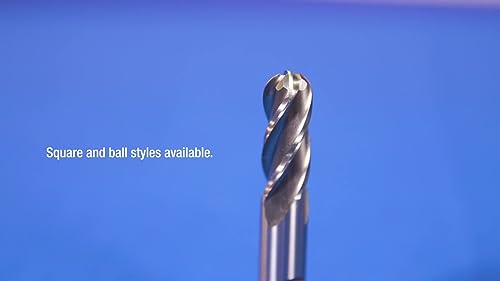 Image of Drill America 3 /16 inch X 3 /8 inch High Speed Steel 4 Flute Single End End Mill, BRC Series