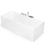 🔵 𝐖𝐈𝐂𝐇𝐓𝐈𝐆𝐄 𝐃𝐄𝐓𝐀𝐈𝐋𝐒: Das AQUADE Badewannen Komplett Set bietet Ihnen die Badewannenkissen, die Unterwasserbeleuchtung, die Überlauf- und Ablaufgarnitur, das Untergestell und die Schürze. Unser Sortiment an Badewannen Zubehör ist sowohl hochqualitativ als a