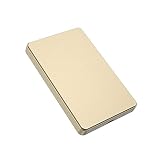 SUYING Portable HDD External Hard Drive 2tb / 500gb / 80gb, USB 3.0 Backup Storage, Suitable for Desktop Computers, Ps4, Laptops, Smartphone Tvs and Other Devices (2TB,Gold)