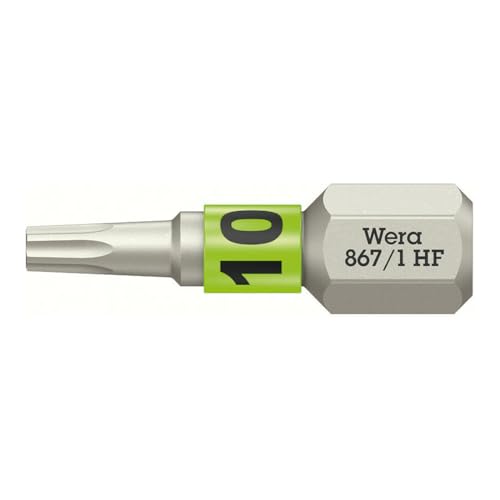 Wera 867/1 TORX HF Bit mit Haltefunktion, TX 10 x 25 mm