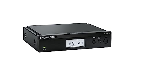 Shure Blx24R/B58 Uhf Wireless Microphone System - Perfect For Church, Karaoke, Vocals - 14-Hour Battery Life, 300 Ft Range | Beta 58A Handheld Vocal Mic, Single Channel Rack Mount Receiver | H9 Band #TOP3