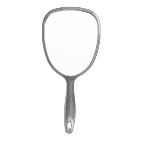 PARSA BEAUTY Handspiegel oval 14,5 x 11,5 cm (Anthrazit) – Handspiegel mit Griff in ergonomischem Design – praktischer Hand Mirror – Rasierspiegel – Schminkspiegel für Haare Gesichtspflege PARSA BEAUTY Handspiegel oval 14,5 x 11,5 cm (Anthrazit) – Handspiegel mit Griff in ergonomischem Design – praktischer Hand Mirror – Rasierspiegel – Schminkspiegel für Haare Gesichtspflege
