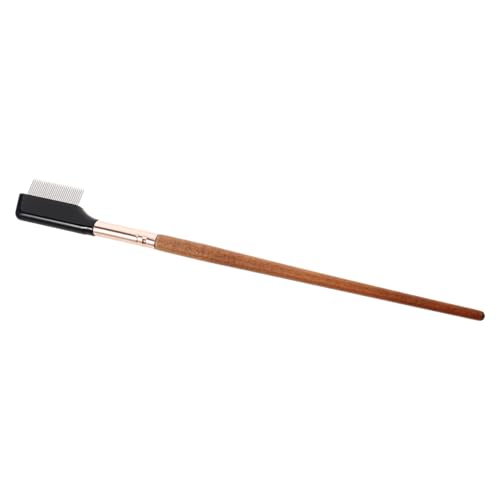 Healeved Metal Eyelash Comb Fine Steel Needles Eyebrow Separator Makeup Applicator Brush Beauty Tool